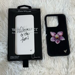 Wildflower Case Orchid Flower iPhone 15 Pro Case